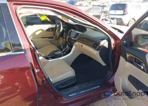 2017 Honda Accord Hybrid Touring from USA, damaged, VIN JHMCR6F77HC015193